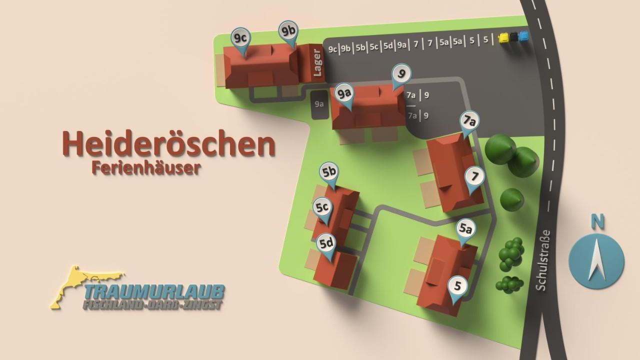 Heideroeschen Park Heideroeschen 5C Zingst Exterior foto